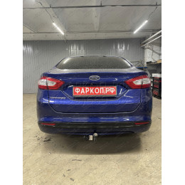 FD 33 AVTOS Фаркоп на Ford Mondeo седан 2014-2019 без выреза в бампере. Тип шара: A. Нагрузки: 2000/75 кг, масса фаркопа 18,5 кг (без электрики в комплекте)