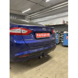 FD 33 AVTOS Фаркоп на Ford Mondeo седан 2014-2019 без выреза в бампере. Тип шара: A. Нагрузки: 2000/75 кг, масса фаркопа 18,5 кг (без электрики в комплекте)