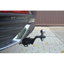 GMN-21-991122.00 PT GROUP Фаркоп на Geely Monjaro 2022-. Необходима подрезка бампера. Тип шара: E (легкосъемный шар под квадрат). Нагрузки: 1250/75 кг, масса фаркопа 14