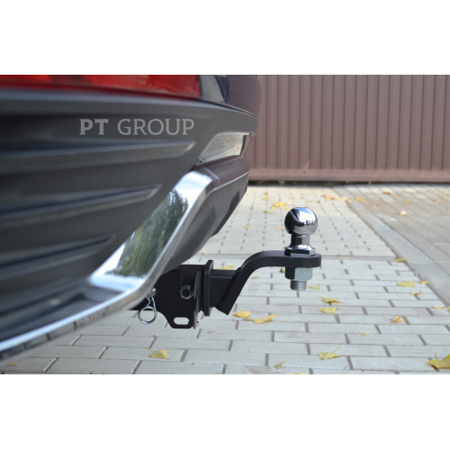 GMN-21-991122.00 PT GROUP Фаркоп на Geely Monjaro 2022-. Необходима подрезка бампера. Тип шара: E (легкосъемный шар под квадрат). Нагрузки: 1250/75 кг, масса фаркопа 14 кг (без электрики в комплекте)