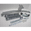 H062A GALIA Полностью оцинкованный фаркоп на Honda FR-V 2004-2009. Тип шара: A. Невидимый вырез бампера. Нагрузки: 1500/90 кг, масса фаркопа 15,82 кг