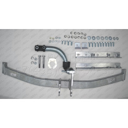 H062A GALIA Полностью оцинкованный фаркоп на Honda FR-V 2004-2009. Тип шара: A. Невидимый вырез бампера. Нагрузки: 1500/90 кг, масса фаркопа 15,82 кг