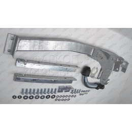 H062A GALIA Полностью оцинкованный фаркоп на Honda FR-V 2004-2009. Тип шара: A. Невидимый вырез бампера. Нагрузки: 1500/90 кг, масса фаркопа 15,82 кг