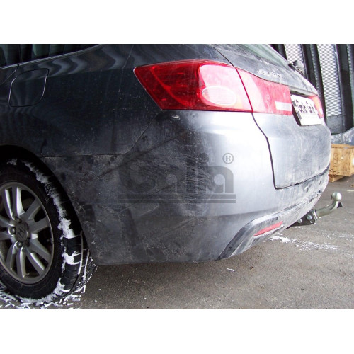 H078A GALIA Полностью оцинкованный фаркоп на Honda Accord седан/универсал 2008-2012. Тип шара: A. Невидимый вырез бампера. Нагрузки: 1700/75 кг, масса фаркопа 14,92 кг