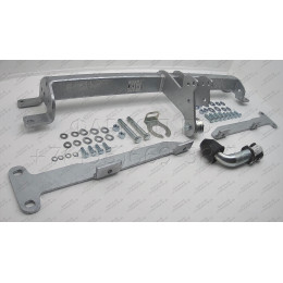 H078A GALIA Полностью оцинкованный фаркоп на Honda Accord седан/универсал 2008-2012. Тип шара: A. Невидимый вырез бампера. Нагрузки: 1700/75 кг, масса фаркопа 14,