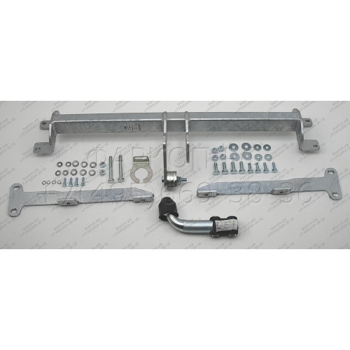 H078A GALIA Полностью оцинкованный фаркоп на Honda Accord седан/универсал 2008-2012. Тип шара: A. Невидимый вырез бампера. Нагрузки: 1700/75 кг, масса фаркопа 14,92 кг