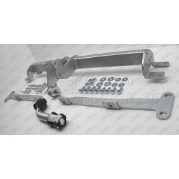 H078A GALIA Полностью оцинкованный фаркоп на Honda Accord седан/универсал 2008-2012. Тип шара: A. Невидимый вырез бампера. Нагрузки: 1700/75 кг, масса фаркопа 14,