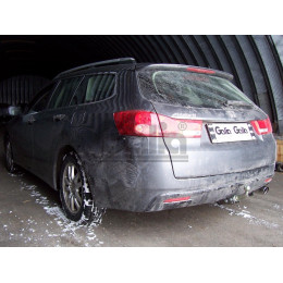 H078C GALIA Полностью оцинкованный фаркоп на Honda Accord седан/универсал 2008-2012. Тип шара: C (горизонтальный съемный). Невидимый вырез бампера. Нагрузк