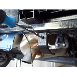 H084A GALIA Полностью оцинкованный фаркоп на Hyundai ix20 2010-2019. Тип шара: A. Невидимый вырез бампера. Нагрузки: 1300/75 кг, масса фаркопа 13,62 кг