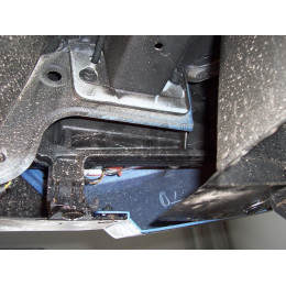 H084A GALIA Полностью оцинкованный фаркоп на Hyundai ix20 2010-2019. Тип шара: A. Невидимый вырез бампера. Нагрузки: 1300/75 кг, масса фаркопа 13,62 кг
