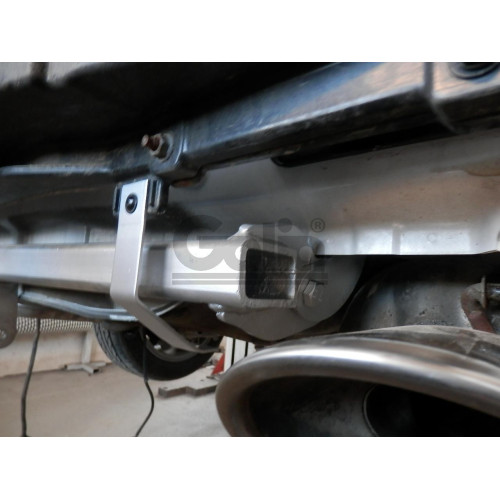 H085A GALIA Полностью оцинкованный фаркоп на Hyundai i40 седан/универсал 2012-2019. Тип шара: A. Без выреза бампера. Нагрузки: 1800/85 кг, масса фаркопа 15,22 кг