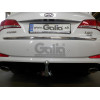 H085A GALIA Полностью оцинкованный фаркоп на Hyundai i40 седан/универсал 2012-2019. Тип шара: A. Без выреза бампера. Нагрузки: 1800/85 кг, масса фаркопа 15,22 кг