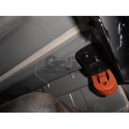 H085A GALIA Полностью оцинкованный фаркоп на Hyundai i40 седан/универсал 2012-2019. Тип шара: A. Без выреза бампера. Нагрузки: 1800/85 кг, масса фаркопа 15,22 кг