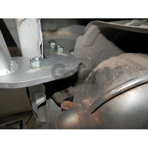 H085A GALIA Полностью оцинкованный фаркоп на Hyundai i40 седан/универсал 2012-2019. Тип шара: A. Без выреза бампера. Нагрузки: 1800/85 кг, масса фаркопа 15,22 кг
