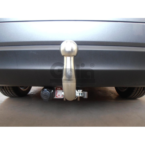 H085A GALIA Полностью оцинкованный фаркоп на Hyundai i40 седан/универсал 2012-2019. Тип шара: A. Без выреза бампера. Нагрузки: 1800/85 кг, масса фаркопа 15,22 кг