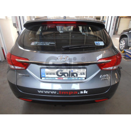 H085A GALIA Полностью оцинкованный фаркоп на Hyundai i40 седан/универсал 2012-2019. Тип шара: A. Без выреза бампера. Нагрузки: 1800/85 кг, масса фаркопа 15,22 кг