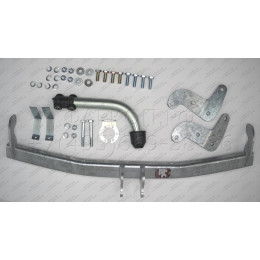H085A GALIA Полностью оцинкованный фаркоп на Hyundai i40 седан/универсал 2012-2019. Тип шара: A. Без выреза бампера. Нагрузки: 1800/85 кг, масса фаркопа 15,22 кг