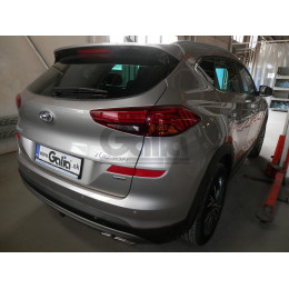 H103C GALIA Полностью оцинкованный фаркоп на Hyundai Tucson рестайл 2018-2021. Тип шара: C (горизонтальный съемный). Установка без выреза бампера. Нагрузки: 2