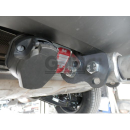 H103C GALIA Полностью оцинкованный фаркоп на Hyundai Tucson рестайл 2018-2021. Тип шара: C (горизонтальный съемный). Установка без выреза бампера. Нагрузки: 2