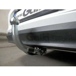 H106A GALIA Полностью оцинкованный фаркоп на Hyundai i30 хетчбек 3/5 дверей, в т.ч. AdBlue 2018-. Тип шара: A. Установка без выреза бампера. Нагрузки: 1600/85 кг, ма