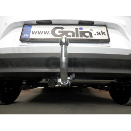 H106A GALIA Полностью оцинкованный фаркоп на Hyundai i30 хетчбек 3/5 дверей, в т.ч. AdBlue 2018-. Тип шара: A. Установка без выреза бампера. Нагрузки: 1600/85 кг, ма