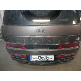 H121V GALIA Полностью оцинкованный фаркоп на Hyundai Santa Fe 2023-. Подрозетник убирается за бампер. Тип шара: AV (вертикальное быстросъемное крепление ша