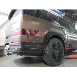 H121V GALIA Полностью оцинкованный фаркоп на Hyundai Santa Fe 2023-. Подрозетник убирается за бампер. Тип шара: AV (вертикальное быстросъемное крепление ша