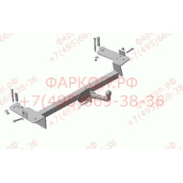HY 07 AVTOS Фаркоп на Hyundai Sonata EF (ТагАЗ) седан 1999-2005 без подрезки бампера. Тип шара: A. Нагрузки: 1250/75 кг, масса фаркопа 12,9 кг (без электрики в комплек