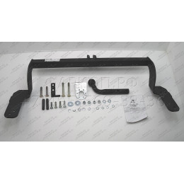 HY 07 AVTOS Фаркоп на Hyundai Sonata EF (ТагАЗ) седан 1999-2005 без подрезки бампера. Тип шара: A. Нагрузки: 1250/75 кг, масса фаркопа 12,9 кг (без электрики в комплек