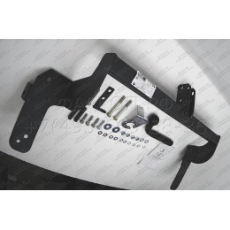 HY 07 AVTOS Фаркоп на Hyundai Sonata EF (ТагАЗ) седан 1999-2005 без подрезки бампера. Тип шара: A. Нагрузки: 1250/75 кг, масса фаркопа 12,9 кг (без электрики в комплек