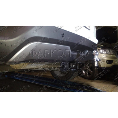 FA 0180-E Бизон Фаркоп на Hyundai Creta 2016-2021, 2021-2022, Solaris HC 2024- без подрезки бампера. Тип шара: E (легкосъемный шар под квадрат). Нагрузки: 2300/120 кг. Не комплектуется электрикой