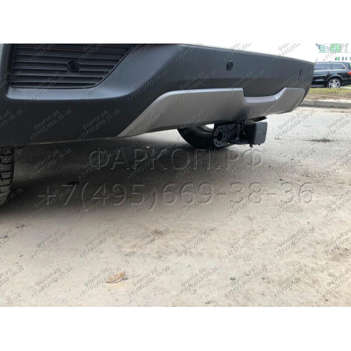 FA 0180-E Бизон Фаркоп на Hyundai Creta 2016-2021, 2021-2022, Solaris HC 2024- без подрезки бампера. Тип шара: E (легкосъемный шар под квадрат). Нагрузки: 2300/120 кг. Не комплектуется электрикой