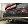 A050C GALIA Полностью оцинкованный фаркоп на Audi Q5 2017-2024, Audi Q5 Sportback 2021-2024. Подрозетник убирается за бампер. Тип шара: C (горизонтальный съемный). Невидимый вырез бампера. Нагрузки: 2450/100 кг, масса фаркопа 16,07 кг