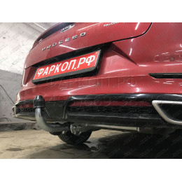 K047A GALIA Полностью оцинкованный фаркоп на Kia ProCeed 2018-. Тип шара: A. Установка без снятия и выреза бампера. Нагрузки: 1600/85 кг, масса фаркопа 14,82 кг