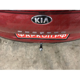 K047A GALIA Полностью оцинкованный фаркоп на Kia ProCeed 2018-. Тип шара: A. Установка без снятия и выреза бампера. Нагрузки: 1600/85 кг, масса фаркопа 14,82 кг