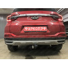 7613-A ORIS Фаркоп на Chery Tiggo 4 2019-2023, Chery Tiggo 4 Pro 2022-. Необходим невидимый вырез в бампере. Тип шара: A. Нагрузки: 1200/75 кг, масса фаркопа 17 кг (без электрики в комплекте)