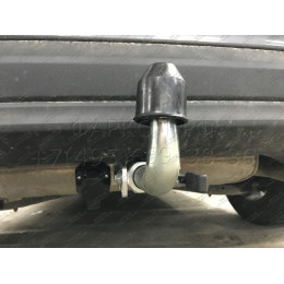 H103C GALIA Полностью оцинкованный фаркоп на Hyundai Tucson рестайл 2018-2021. Тип шара: C (горизонтальный съемный). Установка без выреза бампера. Нагрузки: 2