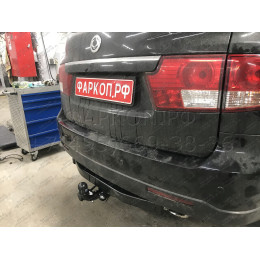 6452-A ORIS Фаркоп на SsangYong Kyron 2005-2016 без выреза в бампере. Тип шара: A. Нагрузки: 1500/75 кг, масса фаркопа 20,5 кг (без электрики в комплекте)