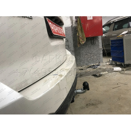 S106C GALIA Полностью оцинкованный фаркоп на Subaru Forester 2013-2018. Тип шара: C (горизонтальный съемный). Невидимый вырез бампера. Нагрузки: 2200/90 кг, масса фаркопа 17,77 кг
