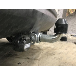 S106C GALIA Полностью оцинкованный фаркоп на Subaru Forester 2013-2018. Тип шара: C (горизонтальный съемный). Невидимый вырез бампера. Нагрузки: 2200/90 кг, масса