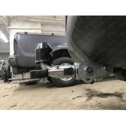 S106C GALIA Полностью оцинкованный фаркоп на Subaru Forester 2013-2018. Тип шара: C (горизонтальный съемный). Невидимый вырез бампера. Нагрузки: 2200/90 кг, масса