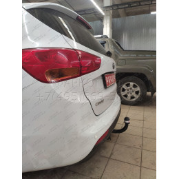 6756-A ORIS Фаркоп на Kia Ceed универсал 2012-2018, Hyundai i30 универсал 2012-2019. Необходима подрезка бампера. Тип шара: A. Нагрузки: 1500/75 кг, масса фаркопа 16,8 кг (