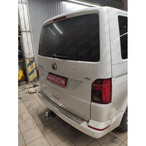 VTR-03-991122.00 PT GROUP Фаркоп на Volkswagen Transporter T5 2003-2015, Transporter T6 2015-2024, Volkswagen Caravelle T5 2003-2015, Caravelle T6 2015-2024, Volkswagen Multivan T5 2003-2015, Multivan T6 2015-2022 без подрезки бампера. Тип шара: E (легкос