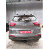 FA 0180-E Бизон Фаркоп на Hyundai Creta 2016-2021, 2021-2022, Solaris HC 2024- без подрезки бампера. Тип шара: E (легкосъемный шар под квадрат). Нагрузки: 2300/120 кг. Не комплектуется электрикой