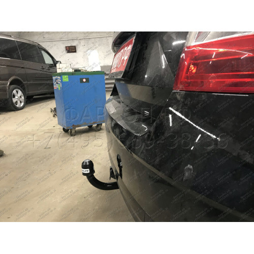 S108-A Лидер-плюс ТСУ для Skoda Octavia III лифтбек (5E3) 2013-2020. Требуется подрезка бампера. Нагрузки: 1300/75 кг, масса фаркопа 14,26 кг (без электрики в комплекте)