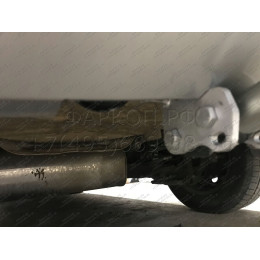 C066A GALIA Полностью оцинкованный фаркоп на Chevrolet Cruze седан/хетчбек 2009-2016. Подрозетник убирается за бампер. Тип шара: A. Невидимый вырез бампера. 