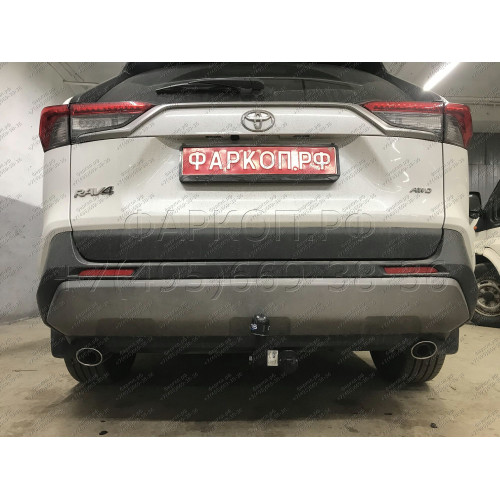 3081-AN ORIS Фаркоп на Toyota RAV4 2019-2025, 2025-, Suzuki Across 2020-2025 без подрезки бампера. Тип шара: A. Нагрузки: 1900/100 кг, масса фаркопа 24,5 кг (без электрики в комплекте)