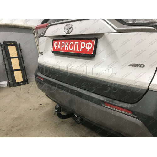 3081-AN ORIS Фаркоп на Toyota RAV4 2019-2025, 2025-, Suzuki Across 2020-2025 без подрезки бампера. Тип шара: A. Нагрузки: 1900/100 кг, масса фаркопа 24,5 кг (без электрики в комплекте)