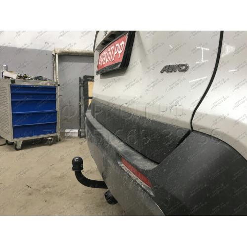 3081-AN ORIS Фаркоп на Toyota RAV4 2019-2025, 2025-, Suzuki Across 2020-2025 без подрезки бампера. Тип шара: A. Нагрузки: 1900/100 кг, масса фаркопа 24,5 кг (без электрики в комплекте)
