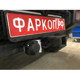 SZ 13 AVTOS Фаркоп на Suzuki Jimny 2018- без выреза в бампере. Тип шара: E. Нагрузки: 1200/75 кг, масса фаркопа 15 кг (без электрики в комплекте)